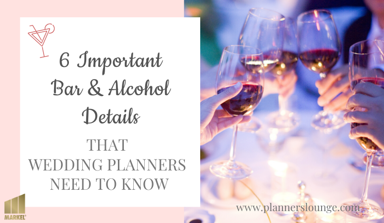 bar alcohol rules for weddings
